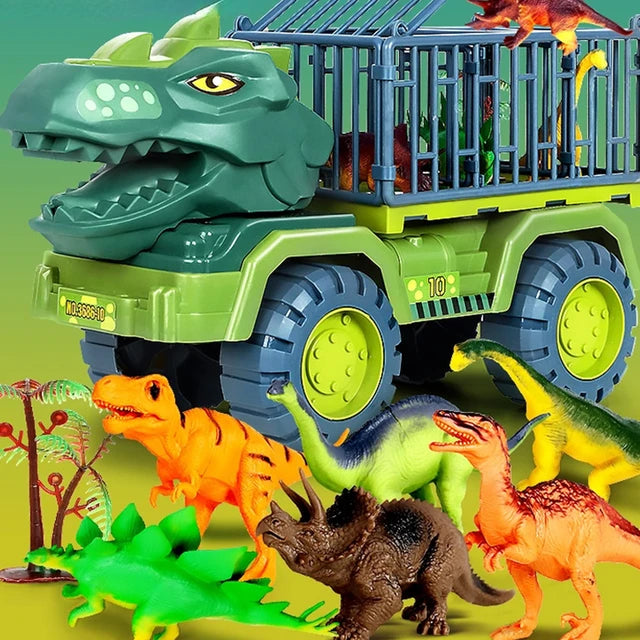 Big Dinosaur Truck Telur Dinosaur Set Jurassic Toys